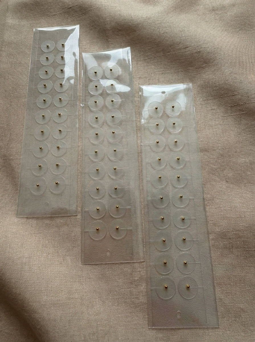 60 pcs. 24K Gold Plated Ear Seeds