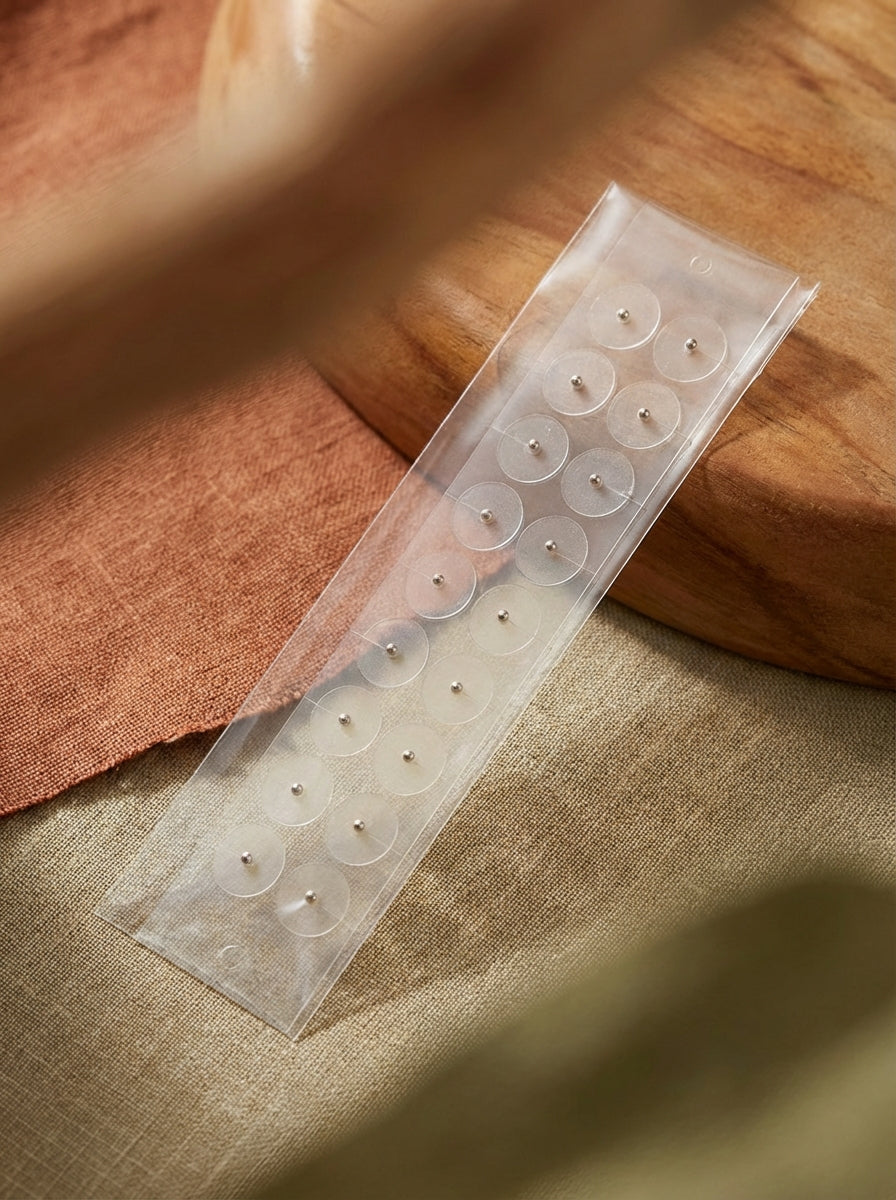 20 pcs. Silver Plated Ear Seeds