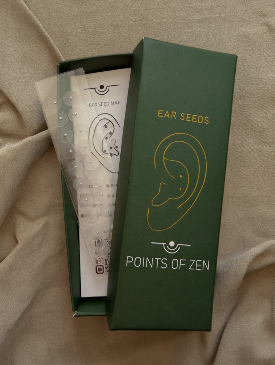 20 Pearl Ear Seeds – Elegant Acupressure for Intentional Wellness